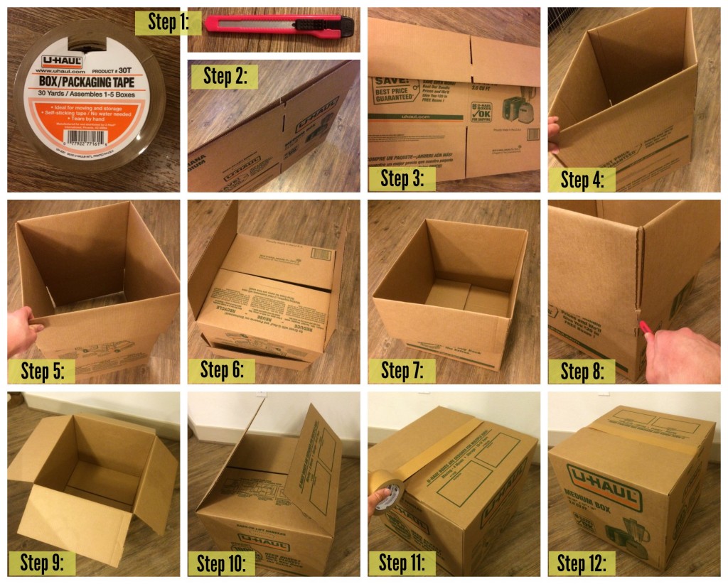 The Right Way to Assemble a Moving Box Moving Insider